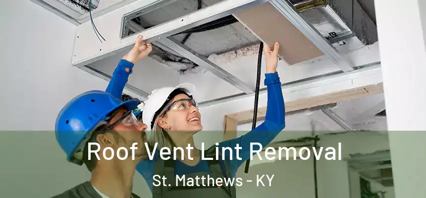  Roof Vent Lint Removal St. Matthews - KY